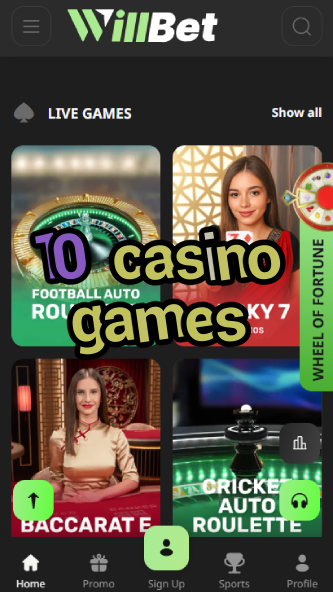 10 Casino Games - Top 10 Must-Play Games-www.bdqngd.com